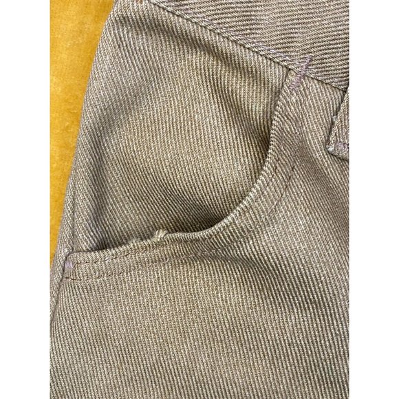 VINTAGE WRANGLER JEANS - Toddler - Brown - Bell Bottom - Size 2 Slim - Pockets - Picture 5 of 11